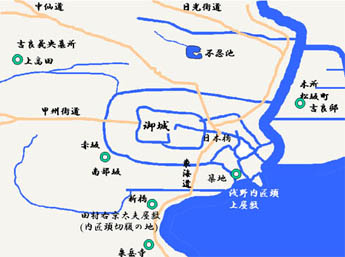 map of Edo